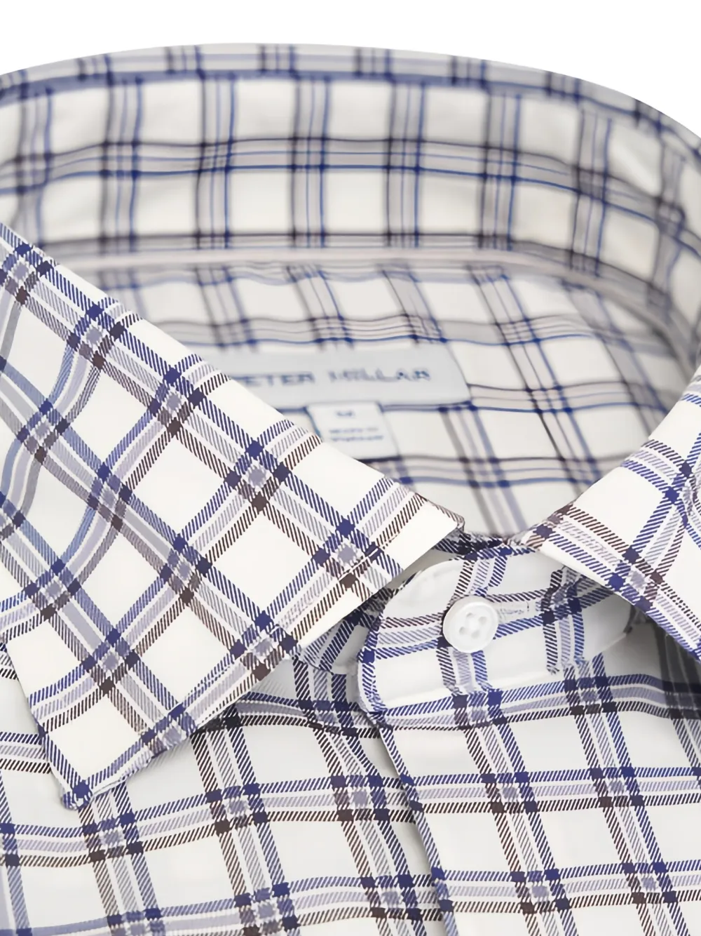 Peter Millar plaid-pattern button-up shirt | Image 2
