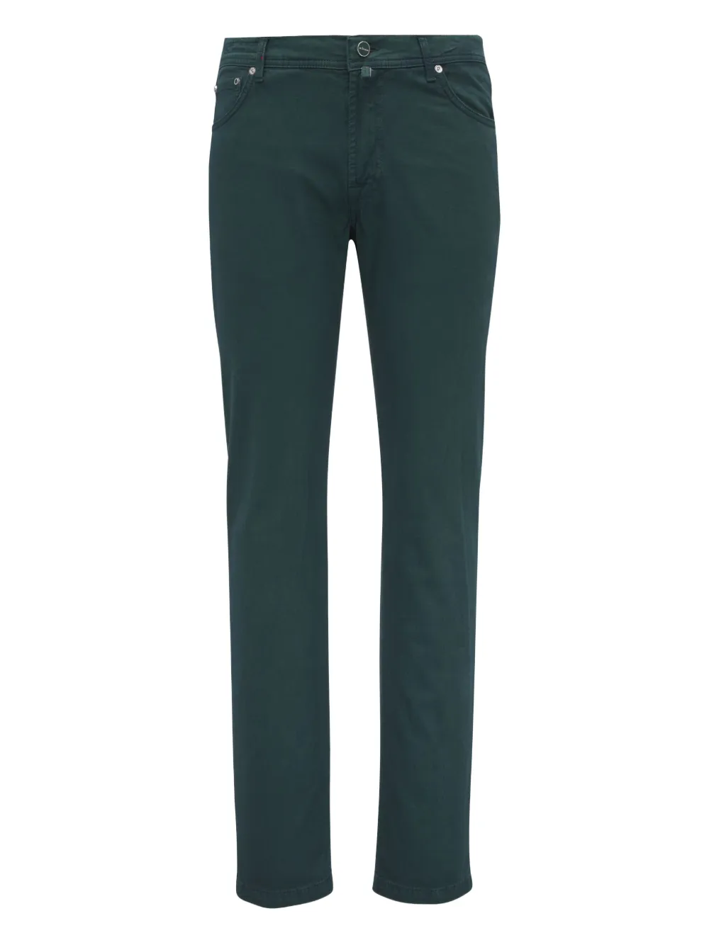 Kiton five-pocket trousers | Green | Image 1