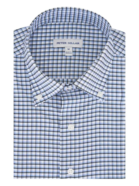 Peter Millar checked button-down shirt