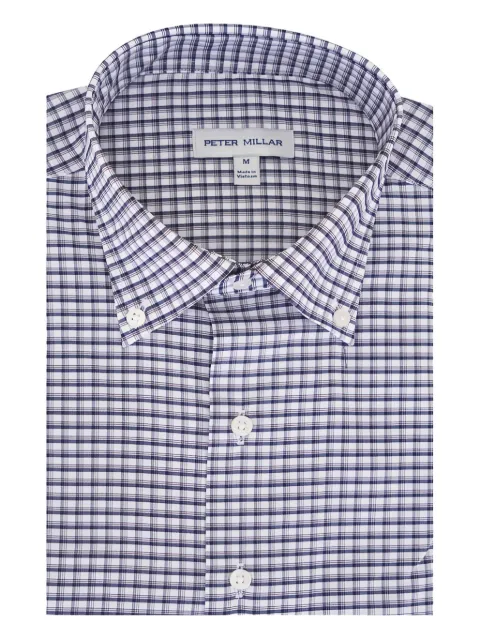 Peter Millar checked button-down shirt