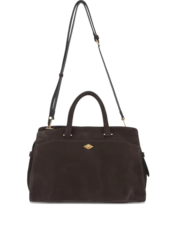 Métier Top Handle Tote Bag in Brown