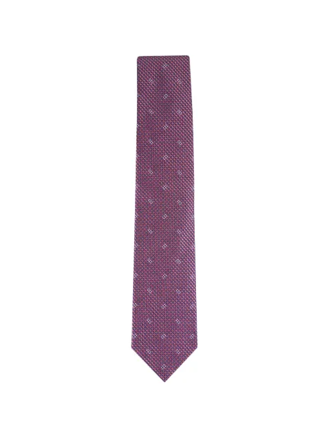 Brioni diamond-pattern tie