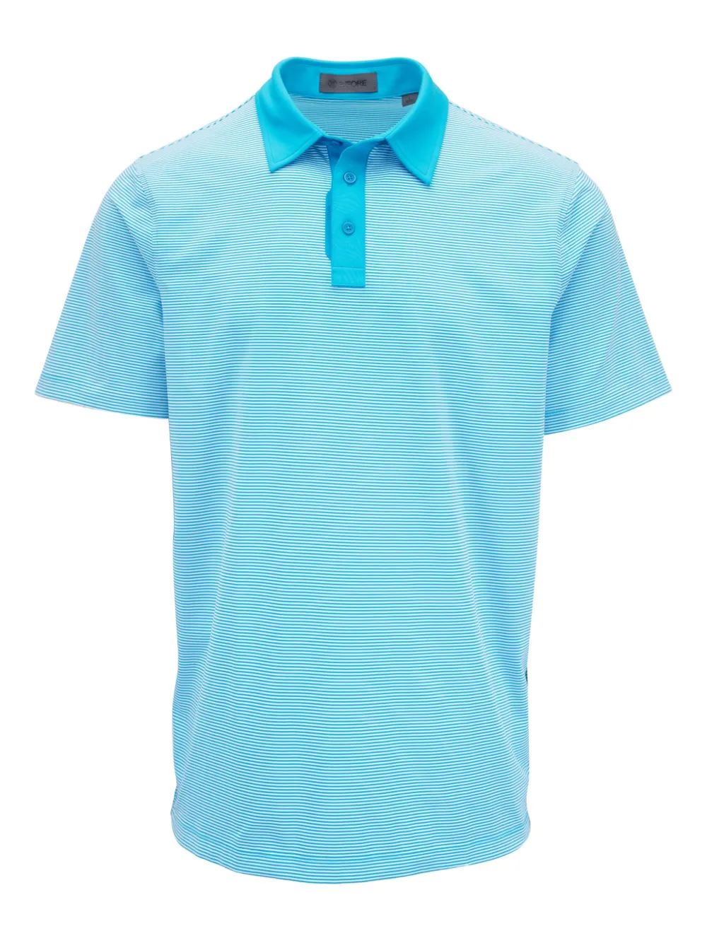 G/FORE playera tipo polo con rayas estampadas | azul | Image 1