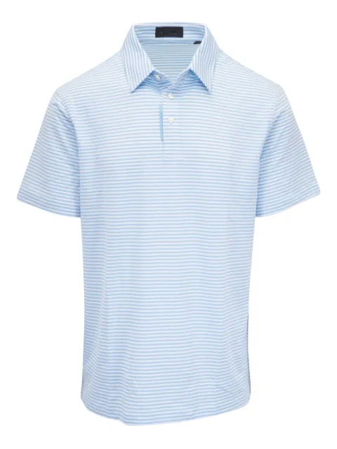 G/FORE stripe-patter polo shirt