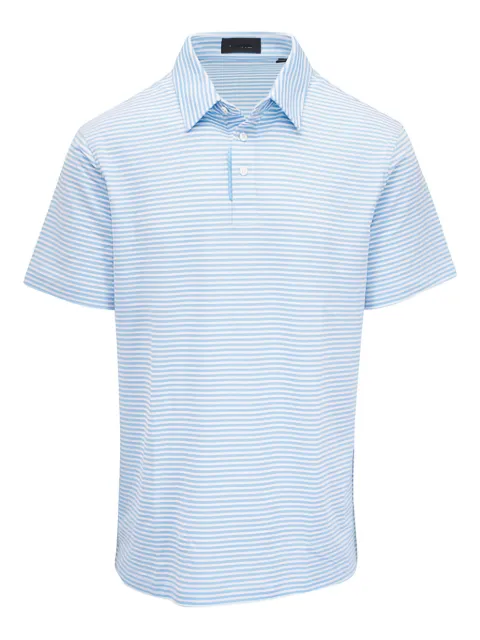 G/FORE stripe-patter polo shirt