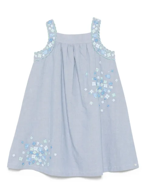 Tartine Et Chocolat floral-embroidered dress