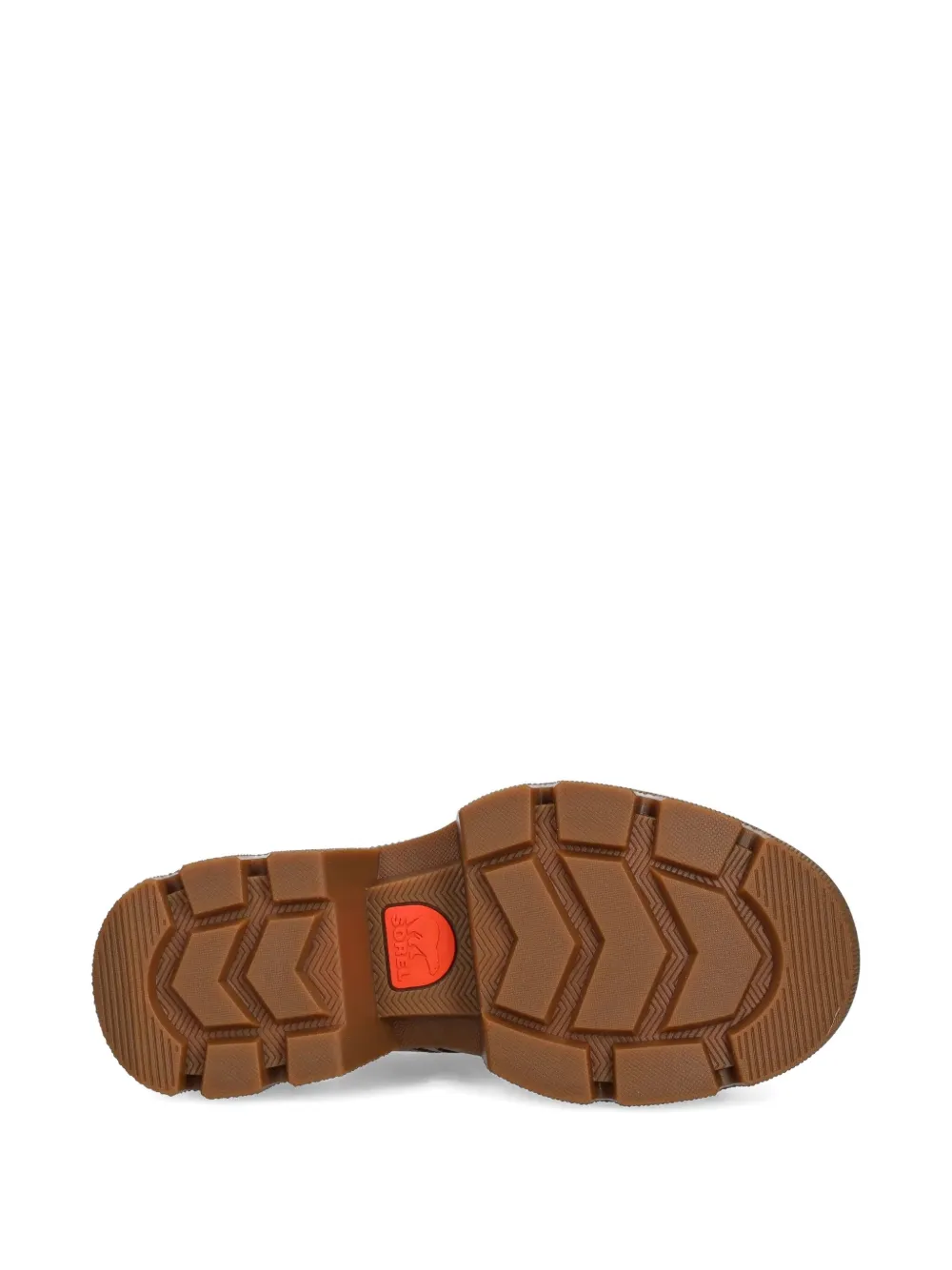 SOREL Sandalen met plateauzool en veters Bruin