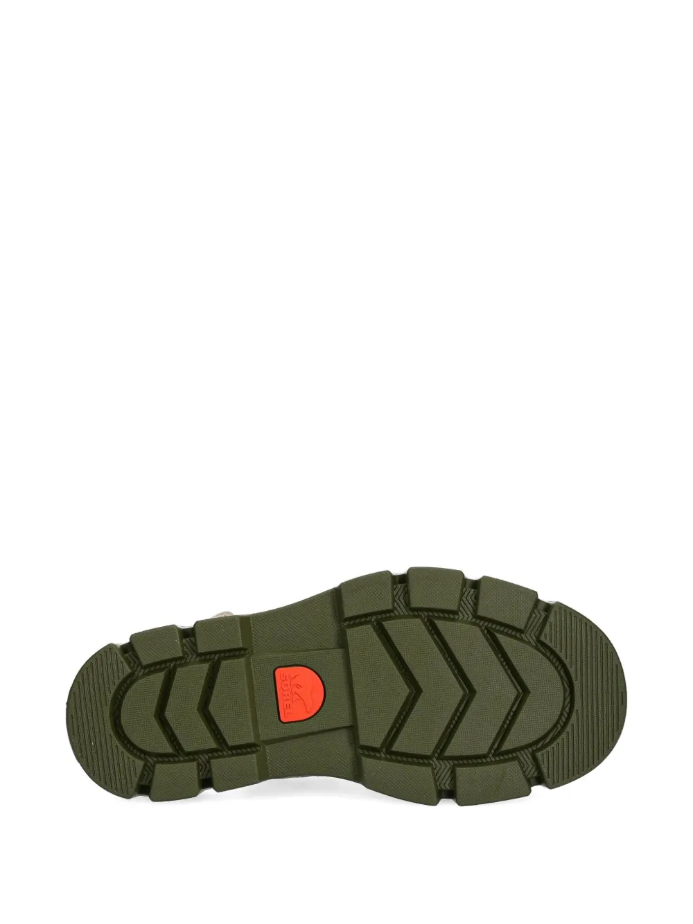 SOREL Slingback sandalen met gekruiste bandjes Beige