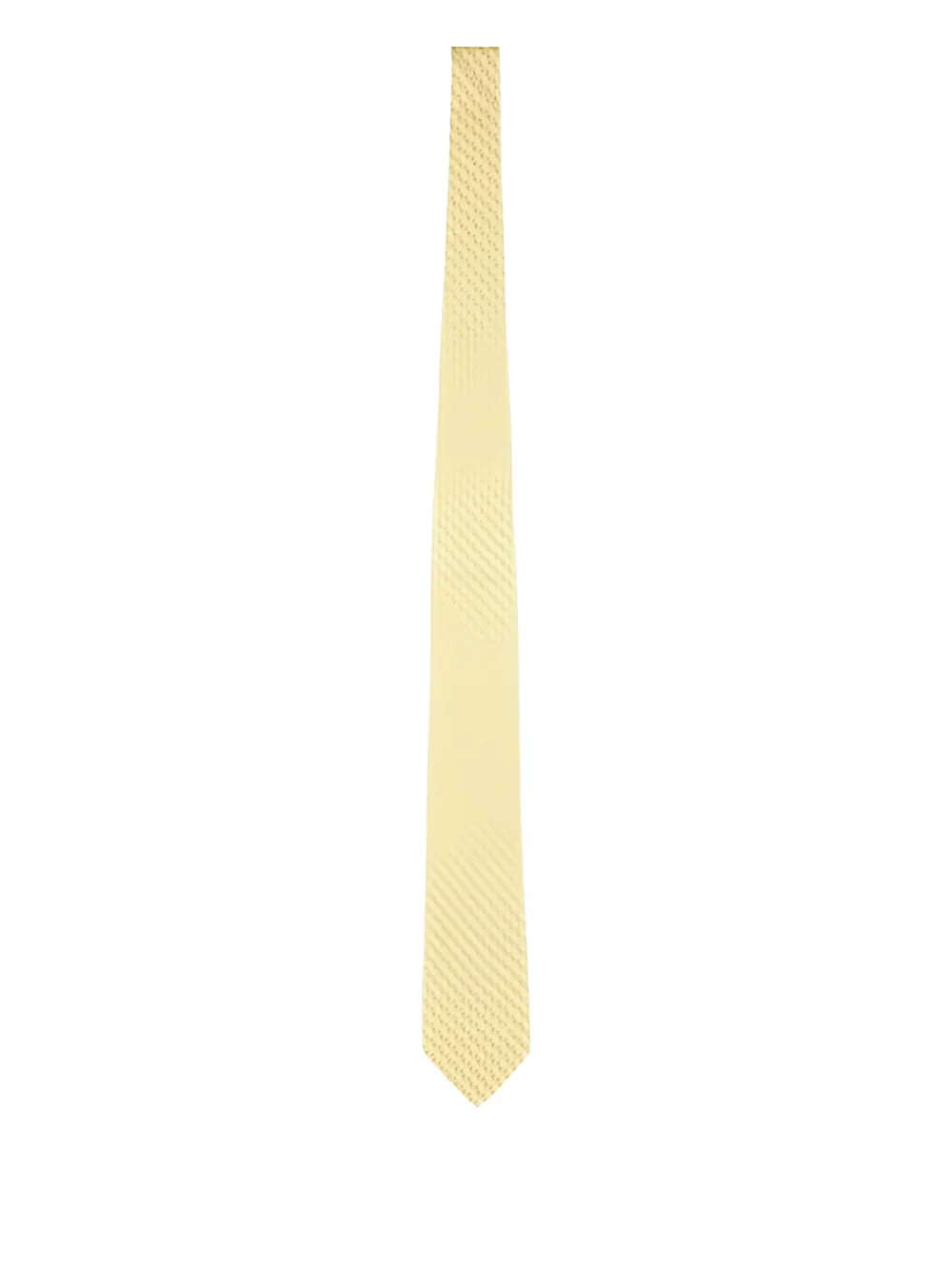 Ferragamo patterned silk tie | Yellow | Image 1