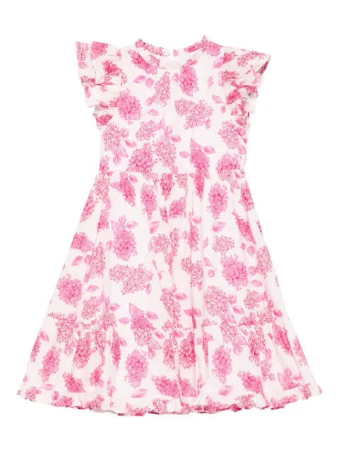 Tartine Et Chocolat ruffle-sleeved floral dress