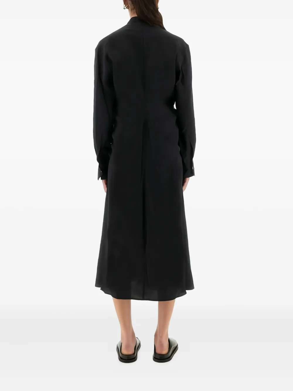 Studio Nicholson Blousejurk met knopen Blauw