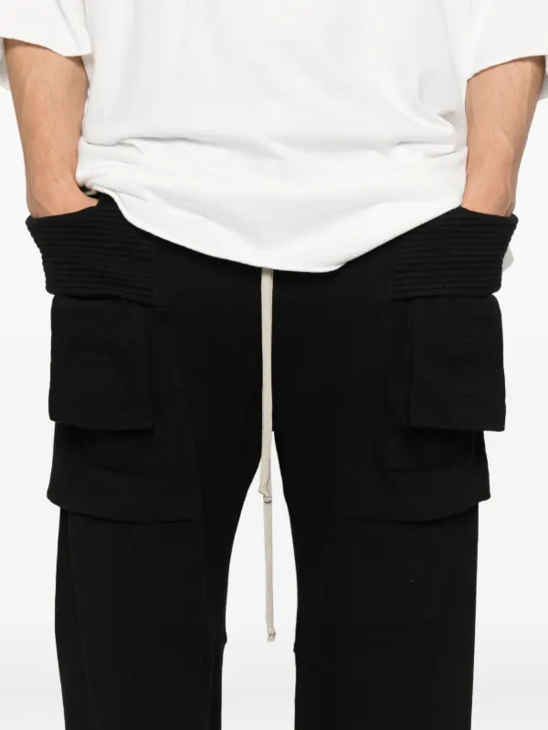 Rick Owens DRKSHDW cargo-pocket Track Pants | Black | FARFETCH
