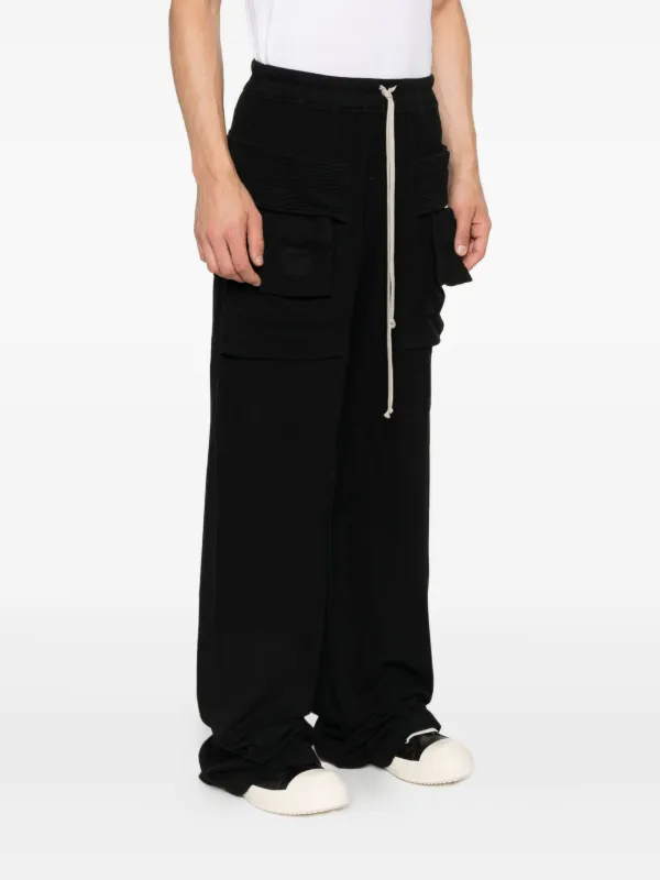 Rick Owens DRKSHDW cargo-pocket Track Pants | Black | FARFETCH