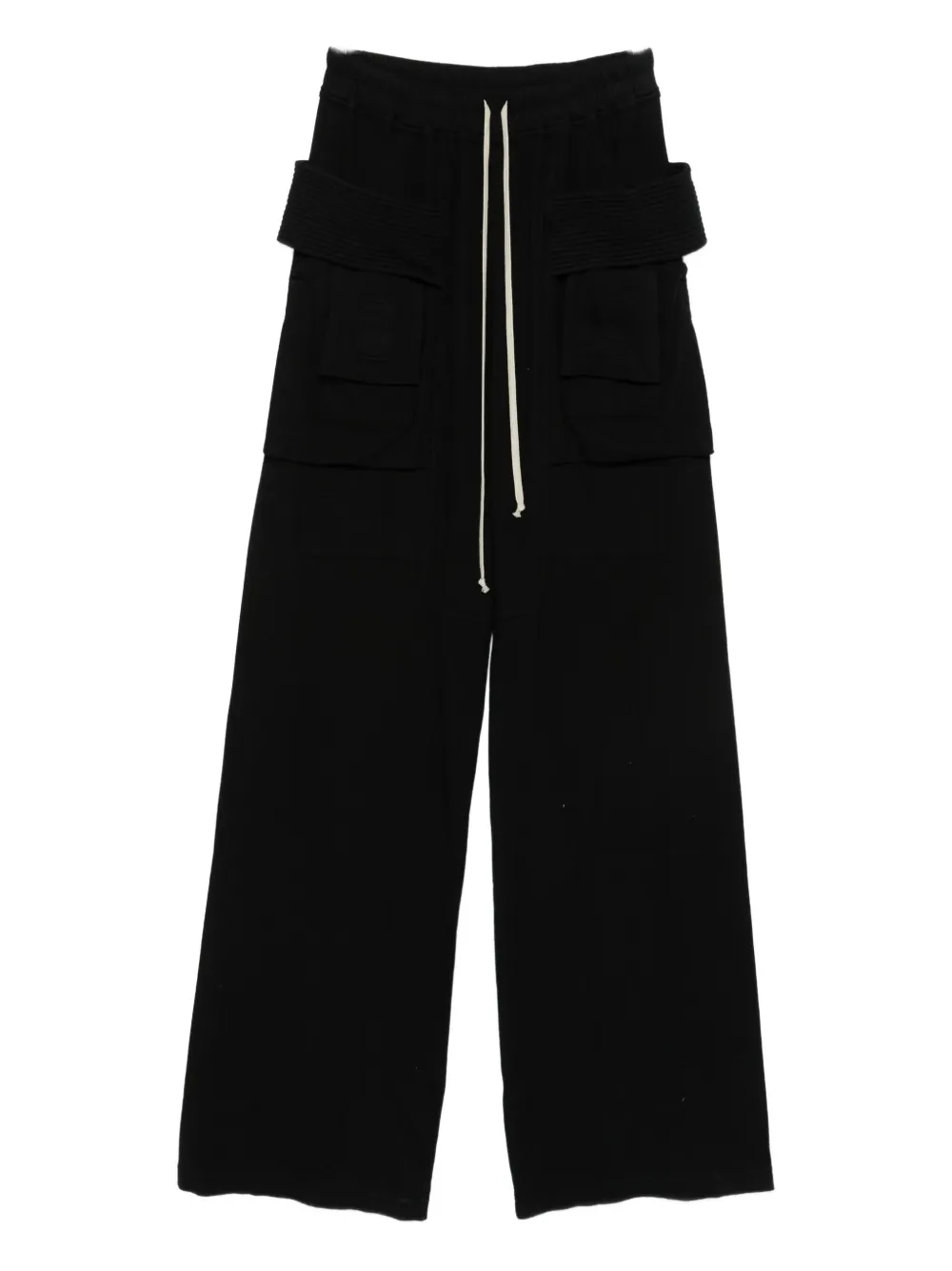 Rick Owens Drkshdw Cargo-pocket Track Pants In Black