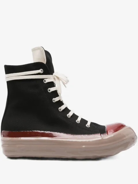 Rick Owens DRKSHDW high-top lace-up sneakers
