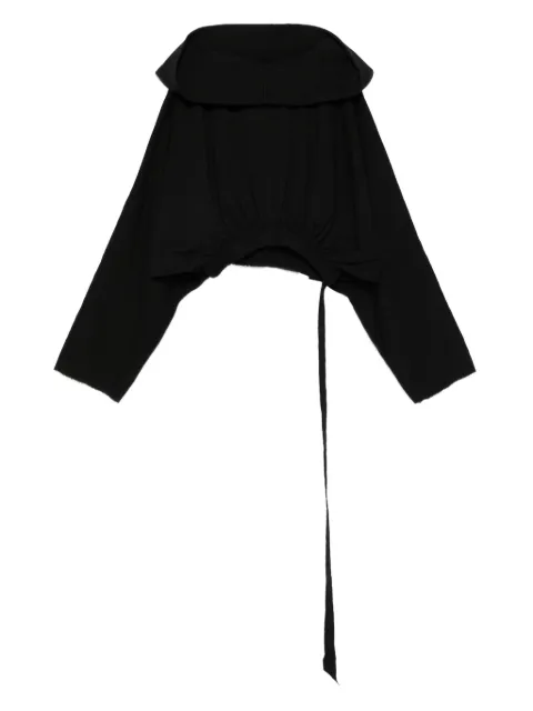 Rick Owens DRKSHDW drawstring hooded top