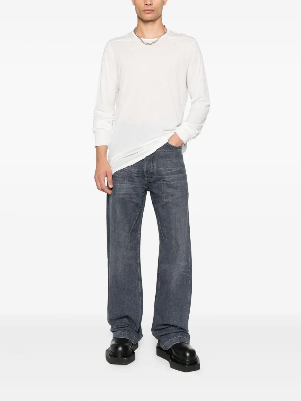 Rick Owens DRKSHDW Jeans met vijf zakken - Blauw