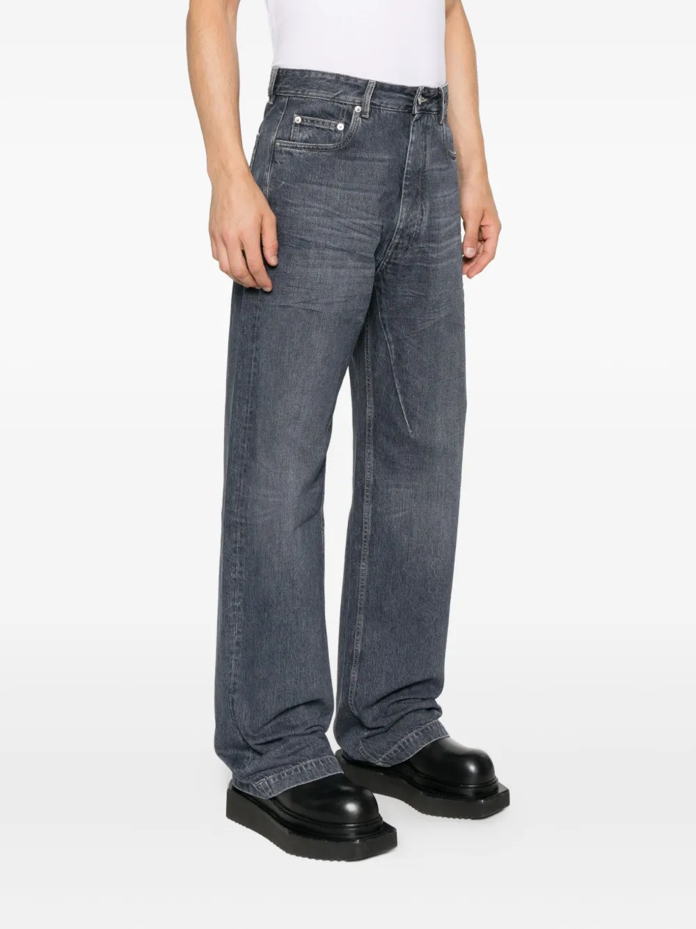Rick Owens DRKSHDW Jeans met vijf zakken Blauw