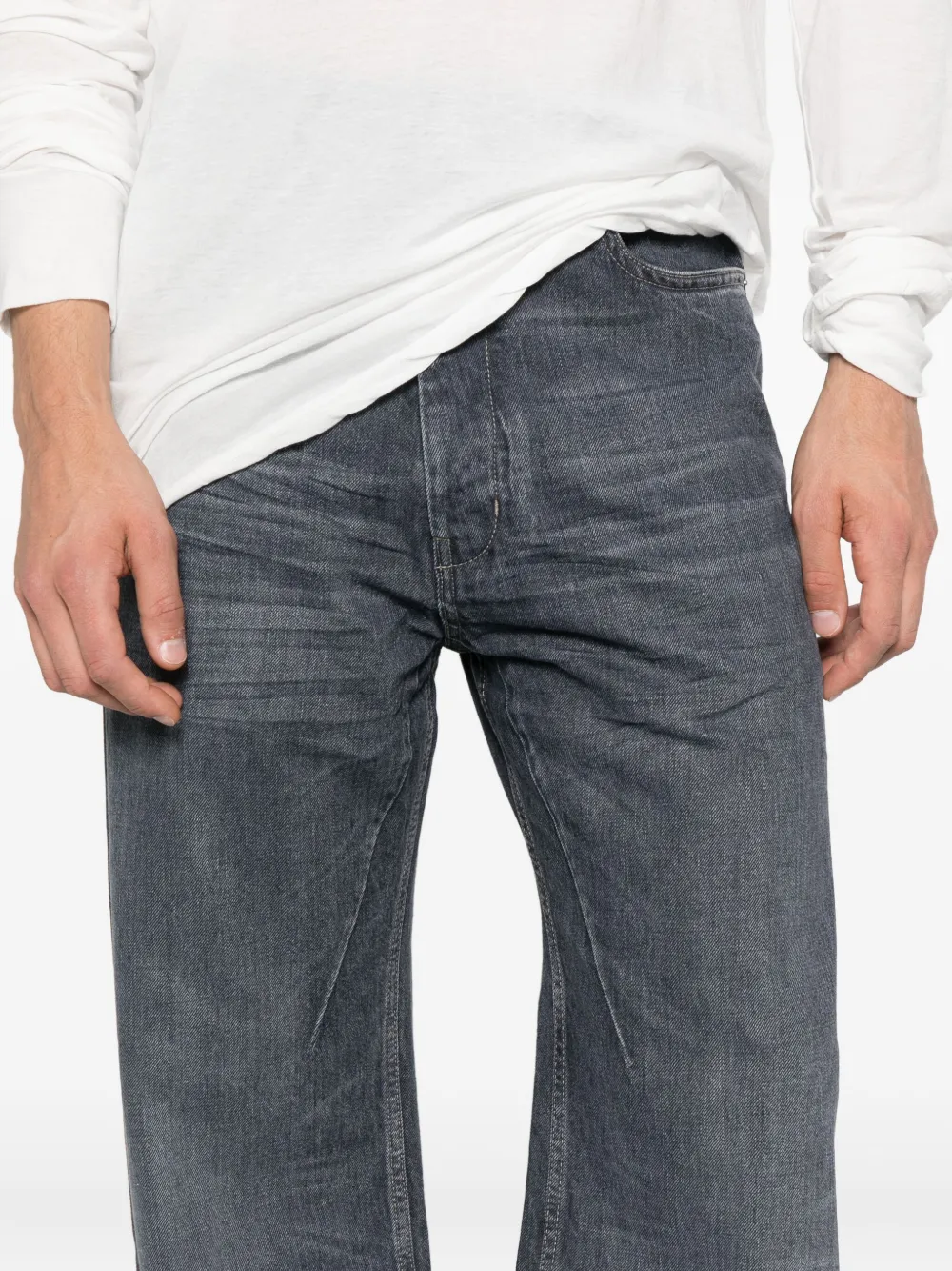 Rick Owens DRKSHDW Jeans met vijf zakken Blauw