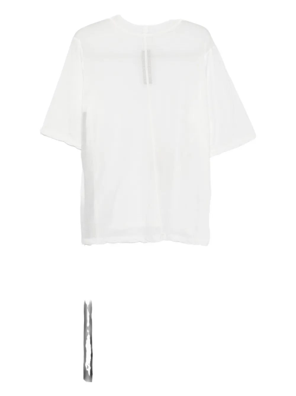 Rick Owens DRKSHDW Asymmetrische top van biologisch katoen - Wit
