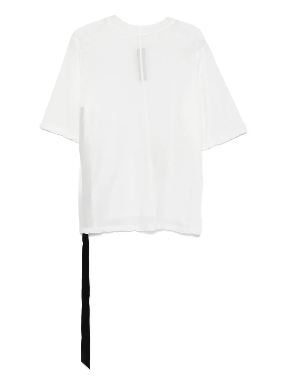 Rick Owens DRKSHDW Asymmetrische top van biologisch katoen Wit