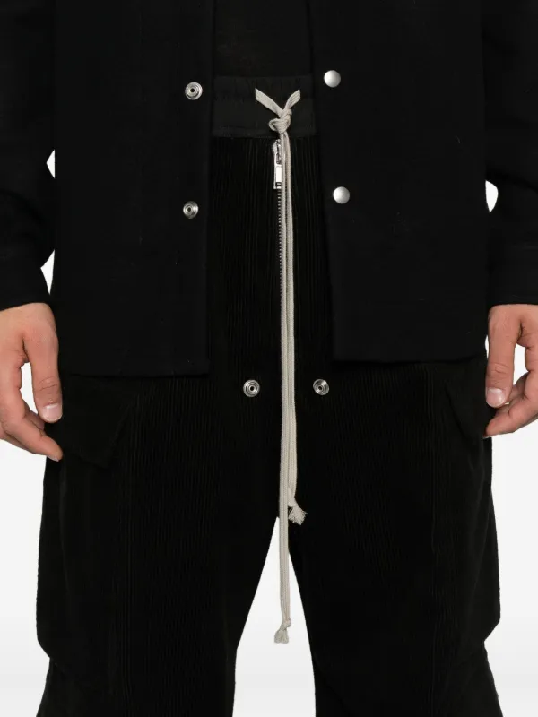 Rick Owens Bella zip-fly Cargo Trousers | Black | FARFETCH ZA