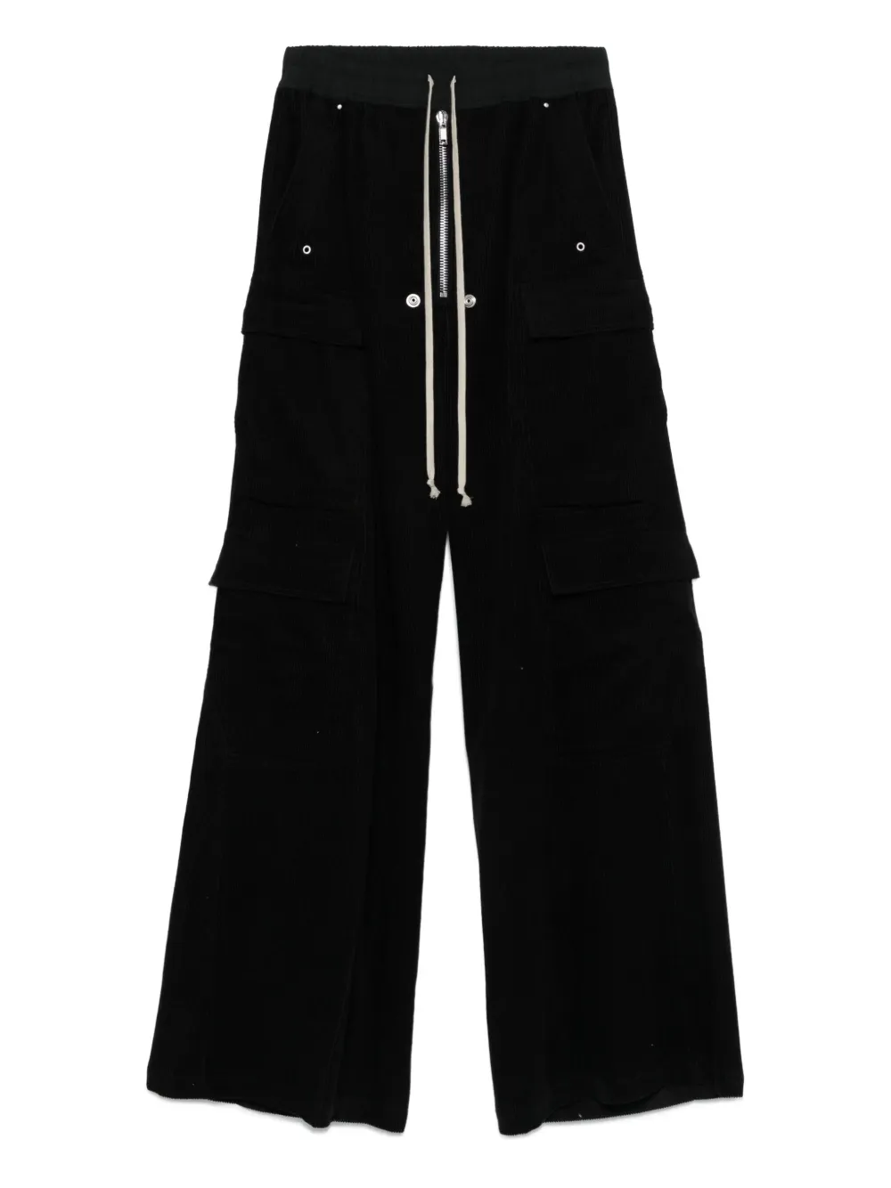 Rick Owens Bella cargo broek met rits Zwart