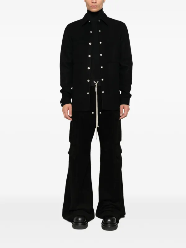 Rick Owens Bella zip-fly Cargo Trousers | Black | FARFETCH CA