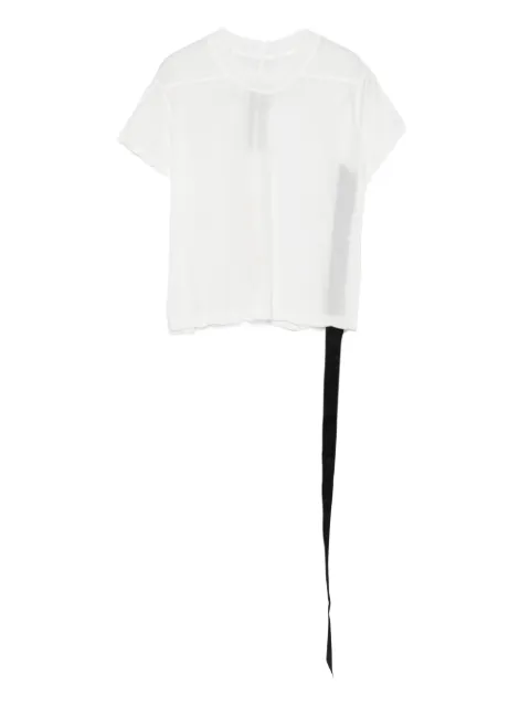 Rick Owens DRKSHDW top con dobladillo asimétrico