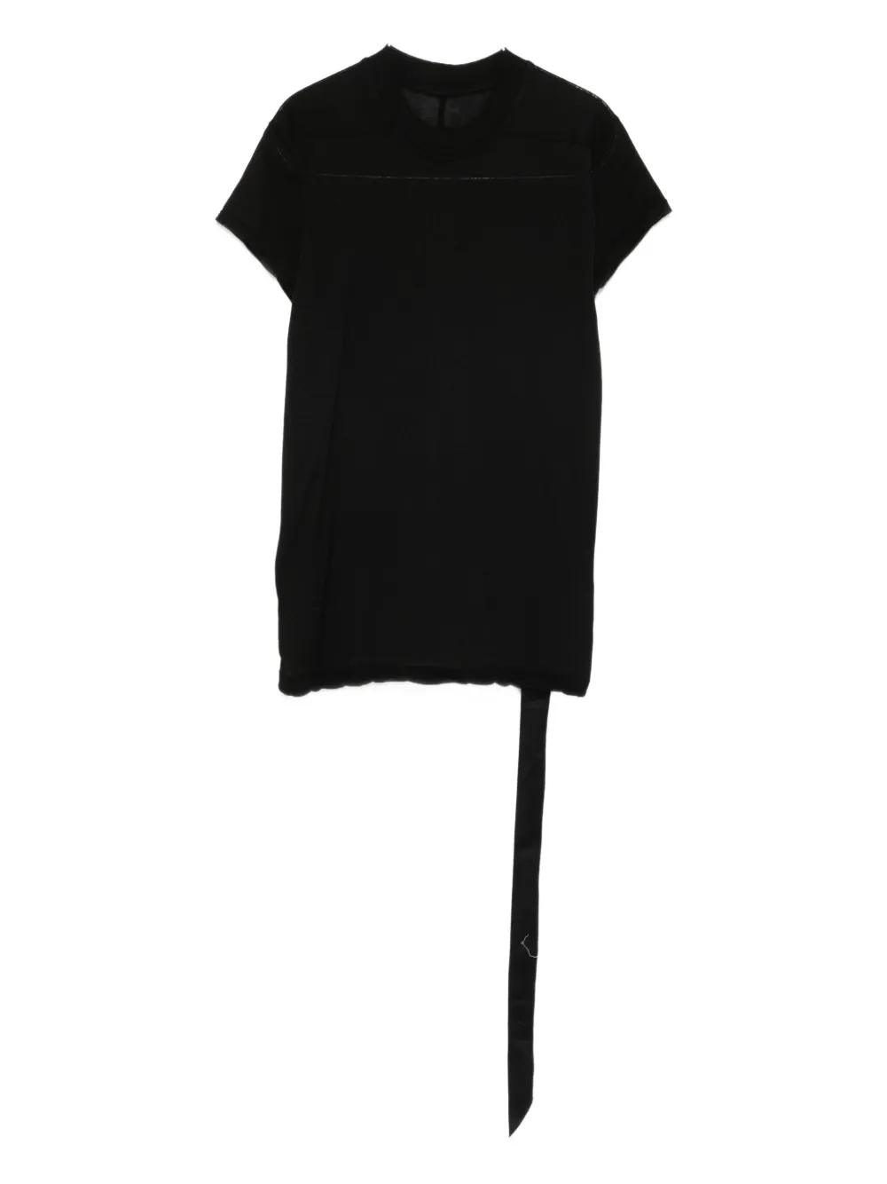 Rick Owens Drkshdw Level Organic Cotton T-shirt In Black