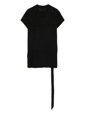Rick Owens DRKSHDW ribbed-knit Asymmetric Top | Black | FARFETCH RO
