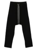Rick Owens DRKSHDW drawstring drop-crotch trousers - Black