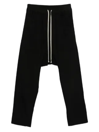 Rick Owens DRKSHDW ドローストリング サルエルパンツ | ブラック