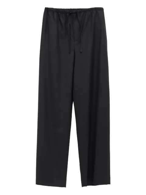The Row drawstring-waist trousers