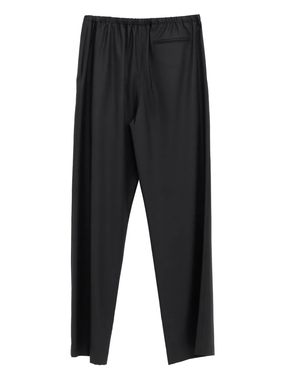 The Row drawstring-waist trousers - Zwart
