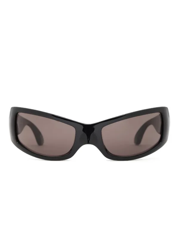 Balenciaga Eyewear Raven キャットアイ サングラス | ブラック