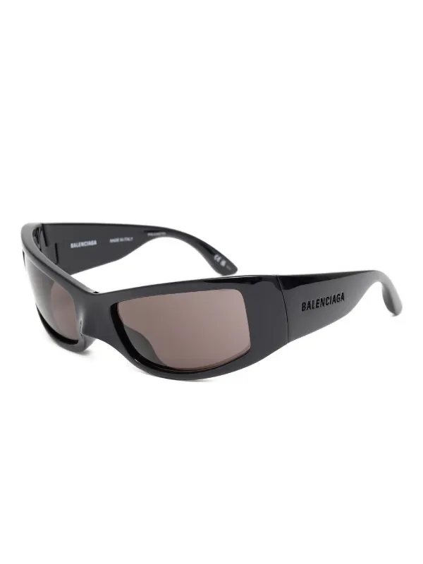 Balenciaga Eyewear Raven キャットアイ サングラス | ブラック