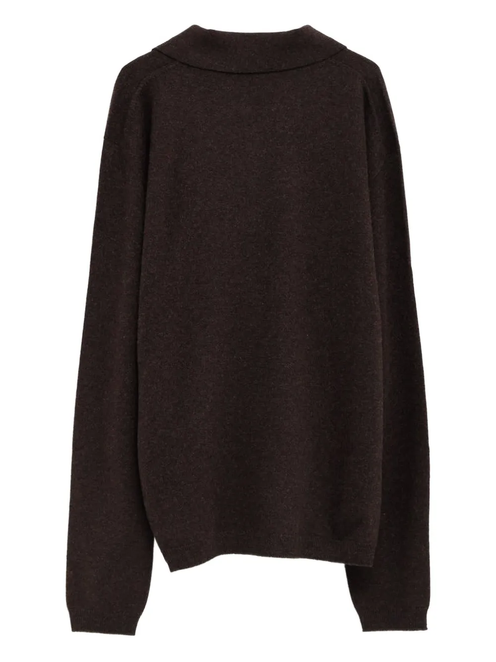 The Row polo-neck cashmere sweater - Bruin