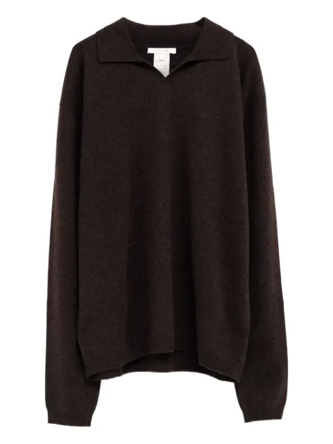 The Row polo-neck cashmere sweater