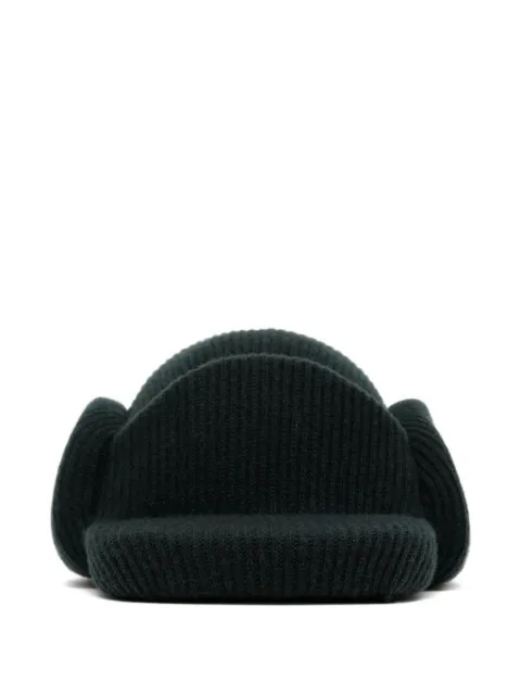 Duran Lantink ribbed-knit beanie