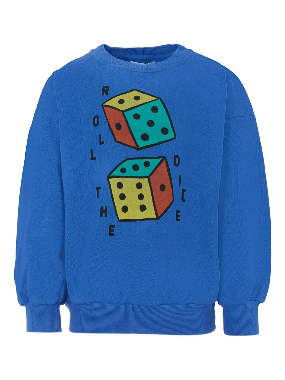 Bobo Choses dice-print sweatshirt Blauw