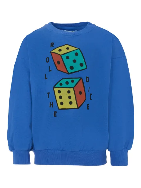 Bobo Choses dice-print sweatshirt