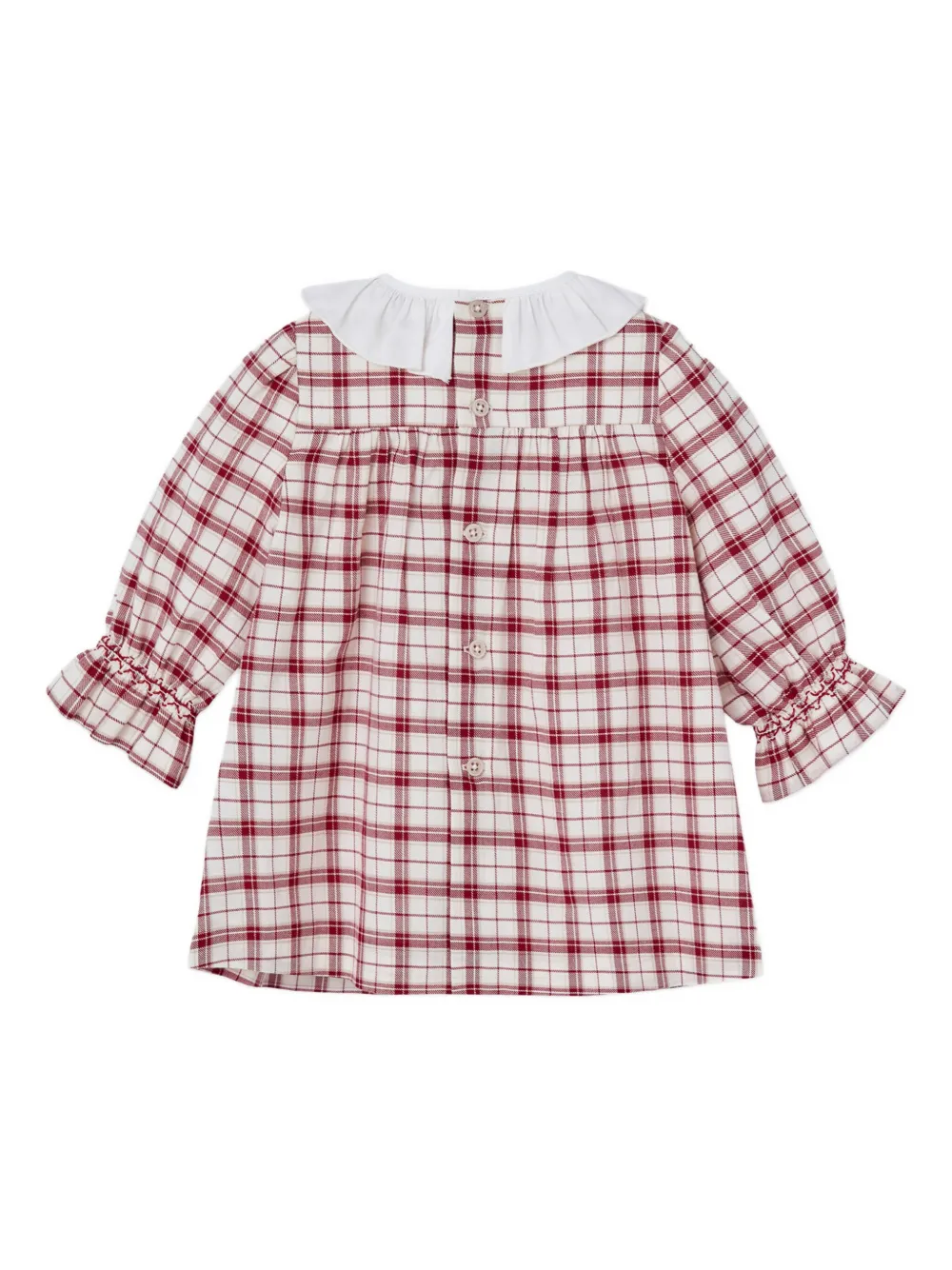 Paz Rodriguez checked dress - Rood