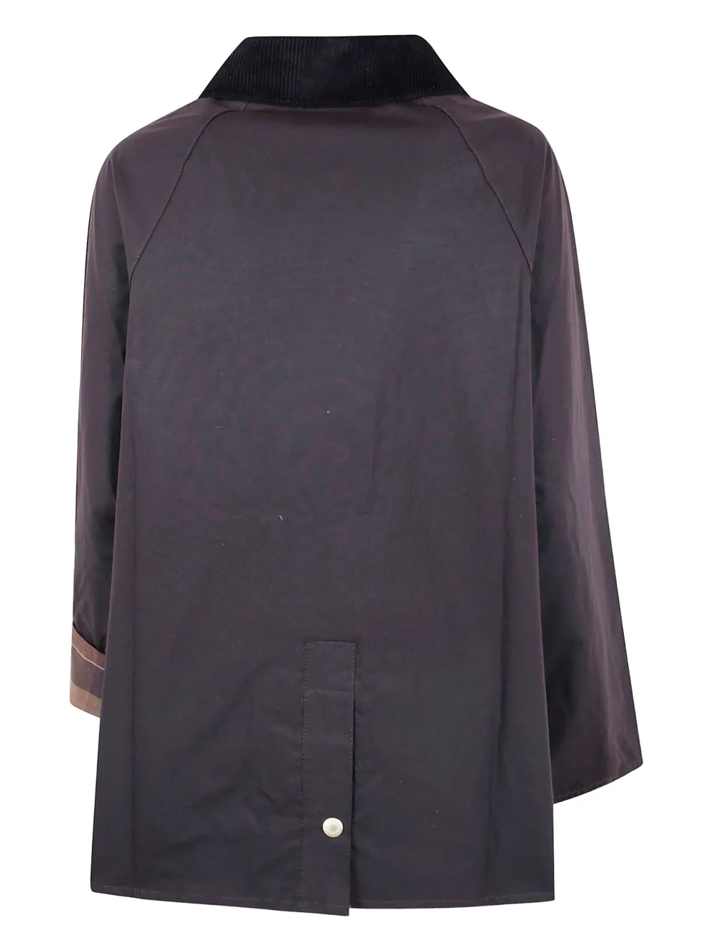 Barbour Luella cotton coat Paars