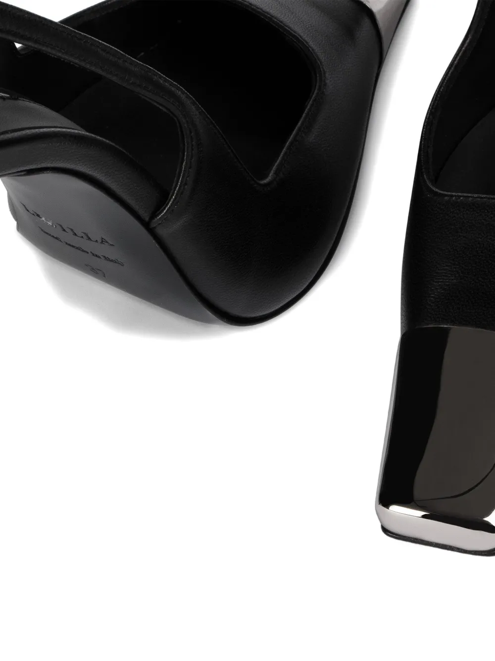 Le Silla 120mm Andreja Slingback Pumps In Black