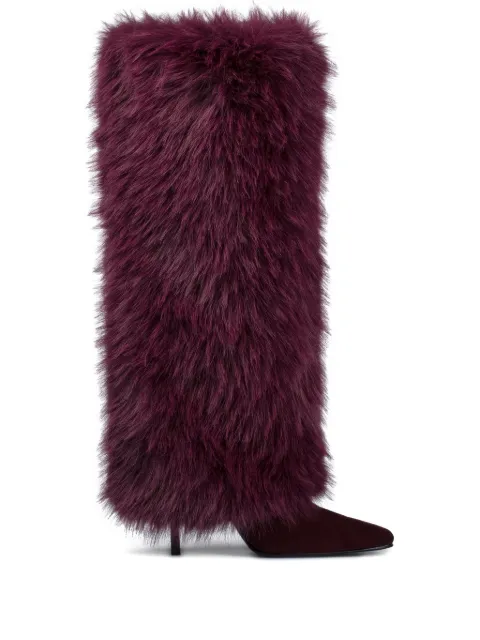 Le Silla 110mm Andy suede cuffed boots