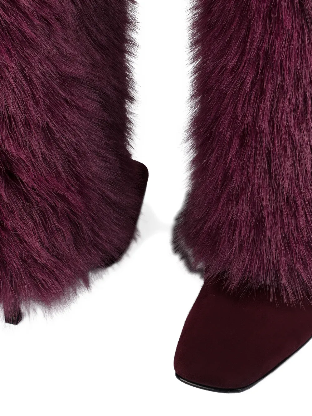 Le Silla Andy 110mm Suede Cuffed Boot In Brown