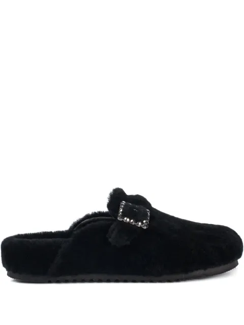 Le Silla embellished-buckle slip-on sandals