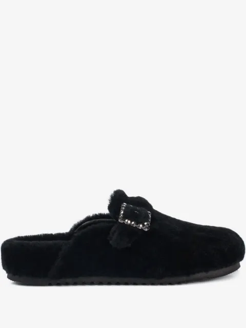 Le Silla embellished-buckle slip-on sandals