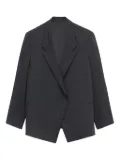 BITE Studios Polus asymmetric lapel blazer - Grey